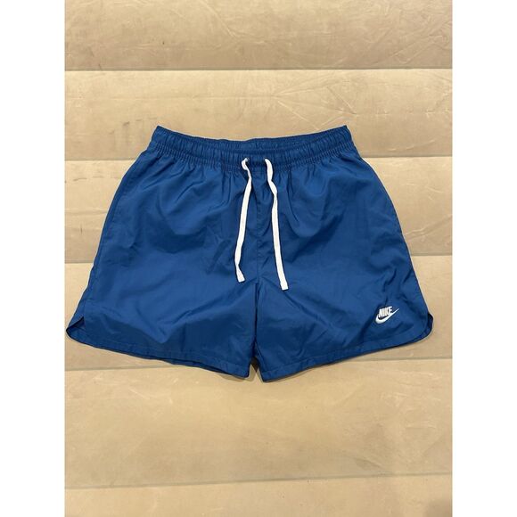 Nike Woven Shorts Men’s Size Medium Blue Athletic - Picture 1 of 7